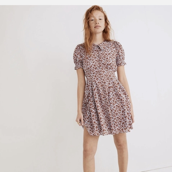 Madewell Floral Print Women's Dress - Picture 2 of 5